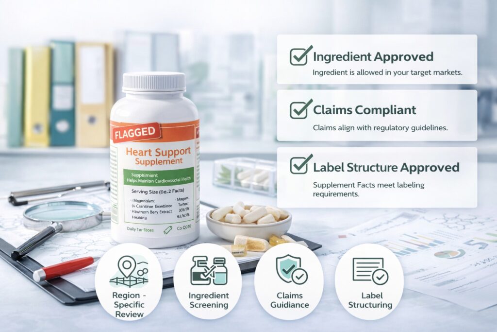 product label compliance verification process